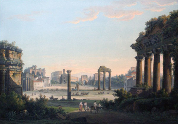 Albert Christoph Dies,Forum romain ( ?, avant 1822, date indéterminée)